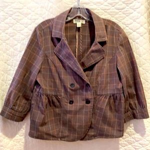 Jeanstar double breasted stretch jacket